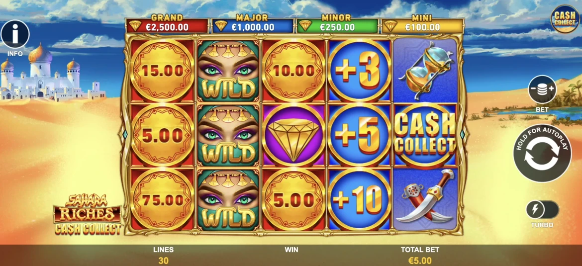 Sahara Riches Cash Collect